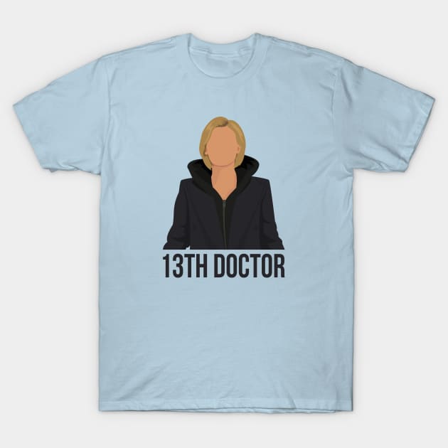 Jodie Whittaker T-Shirt by bethmooredesigns10